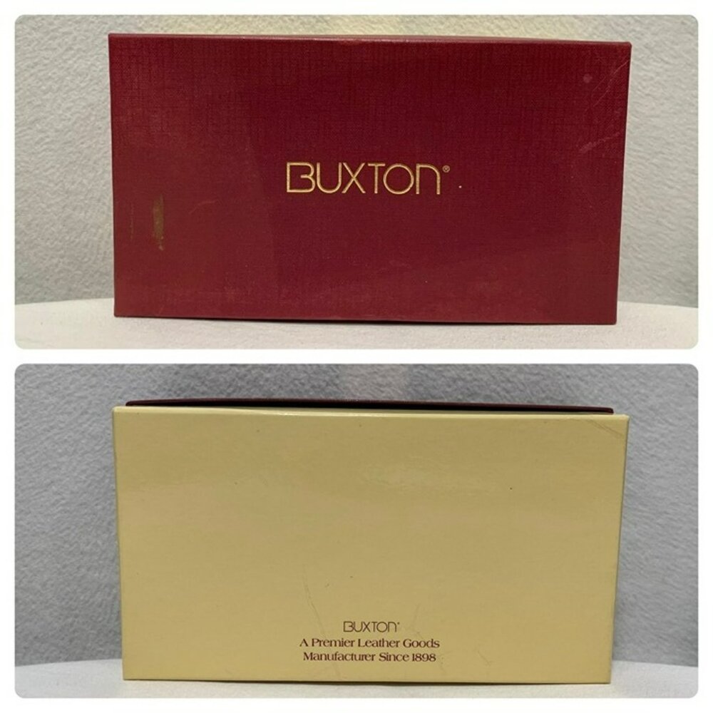 NEW Buxton Wallet Leather Black Ensemble Clutch Multiple Pockets Zip Closure - Picture 12 of 12